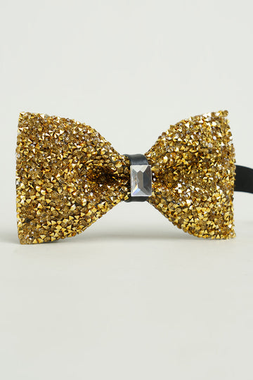 golden justerbar sløyfe formell smoking bowtie